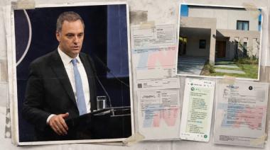 Salen a la luz comprobantes y chats por las millonarias refacciones en la casa de Adorni