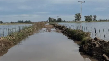 El INTA relevó 25.700 hectáreas bajo agua en Necochea y advierte por fuertes pérdidas productivas