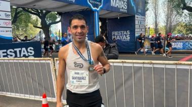 Federico Santibáñez hizo historia en las Fiestas Mayas y logró su mejor marca en los 10K
