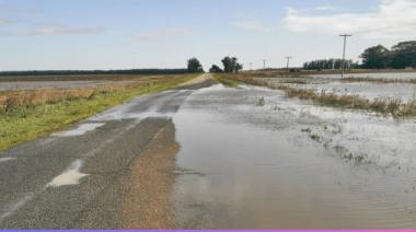 Temporal: advierten por agua sobre la Ruta 86 y evalúan un corte total durante la noche