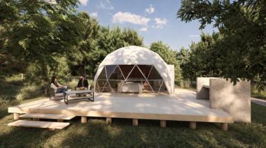 RUNE: en qué consiste el proyecto de glamping que busca instalarse en el sector de campings del Parque