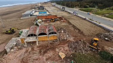 Avanza la transformación del ex balneario ACA y el municipio monitorea la inversión millonaria frente al mar