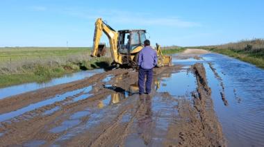 El EMSUR enfrenta un invierno crítico: caminos anegados, calles deterioradas y cientos de hectáreas aún bajo agua
