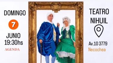 Este domingo se presentará la comedia "El Cuadro, familia de lienzo" en el Teatro Nihuil