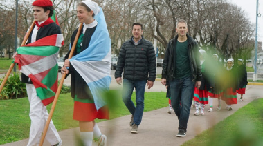 El Intendente acompañó a la comunidad vasca en la celebración de San Ignacio de Loyola