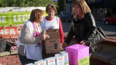 La colecta Nº 180 de "1 Litro de Leche por Mes-Necochea Puede" vuelve a convocar a la solidaridad