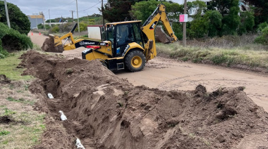 Se realizan nuevas obras de cloacas para fortalecer los servicios básicos en Necochea y Quequén