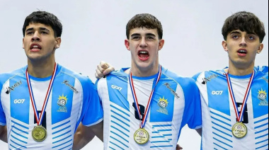 Handball: Demian Goñi se consagró campeón del Sur y Centro América con Argentina