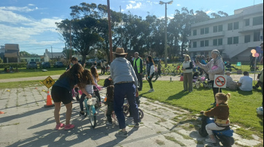 El Observatorio realizó una nueva jornada de educación vial para niños y vecinos de Quequén