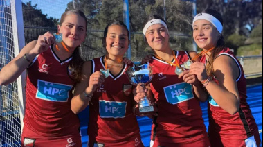 Cuatro necochenses se consagraron campeonas argentinas de hockey Sub-16 y lograron el ascenso