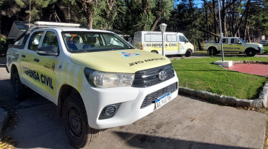 Defensa Civil coordinó un amplio operativo tras el fuerte temporal de viento en Necochea y Quequén
