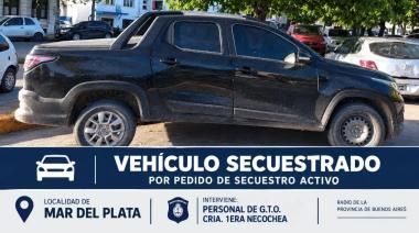 Secuestraron en nuestra ciudad una camioneta que había sido robada en Mar del Plata