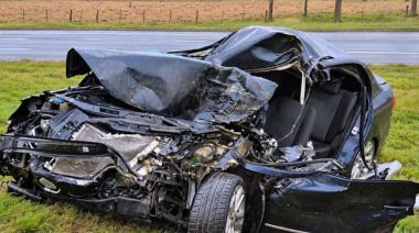 Tragedia en la Ruta 2: un joven de 29 años murió en un choque múltiple