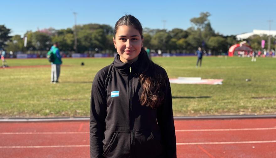 Rosario Coronel ya está en Paraguay para el Iberoamericano de atletismo