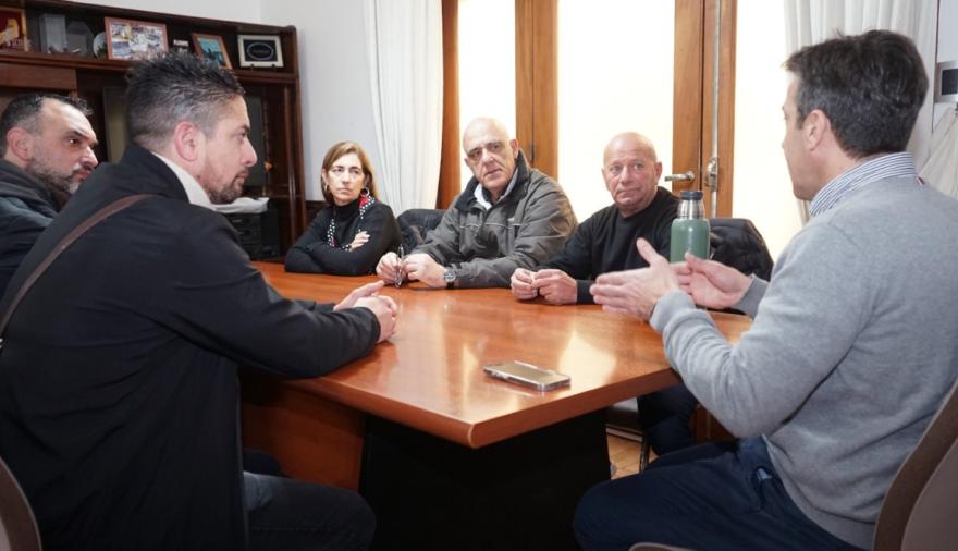 Arturo Rojas y los gremios se reunieron por el traspaso de cápitas de PAMI