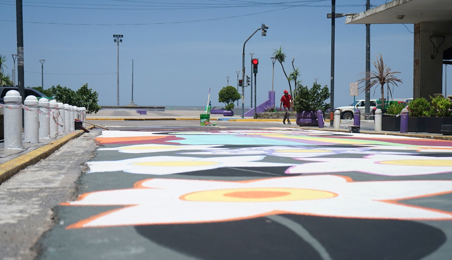 Este sábado se inaugurará el mural de la Peatonal 83