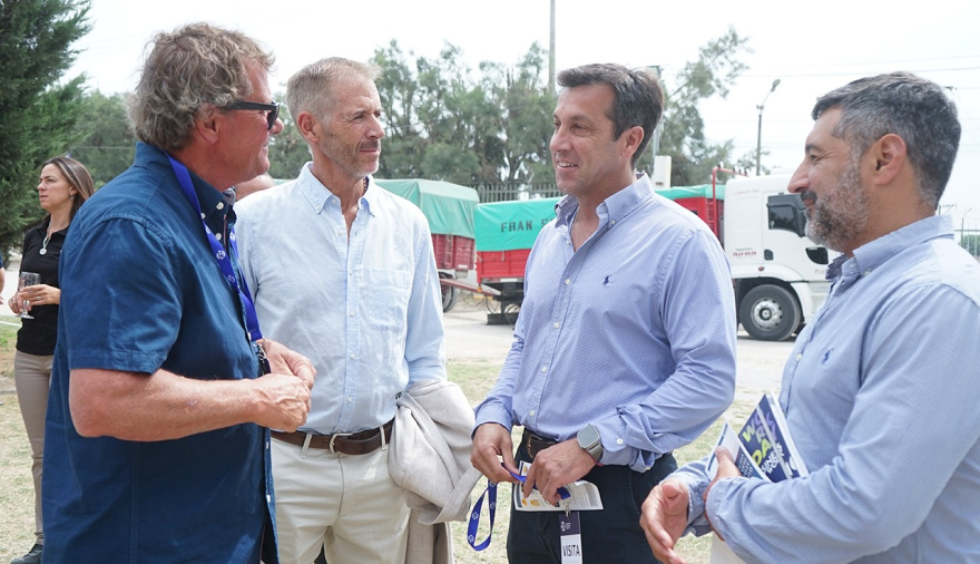 Puerto ACA Quequén celebró 40 años de historia exportadora con la presencia del intendente Arturo Rojas