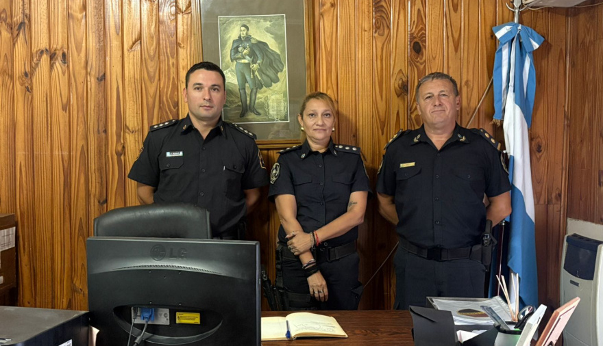 Nuevos jefes en dependencias policiales de la región