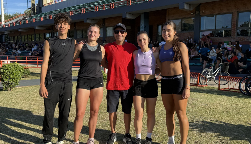 Excepcional comienzo de temporada de pista y campo para los atletas de la Escuela Municipal