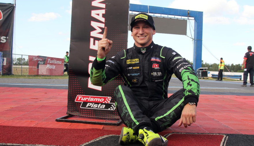 Franco De Benedictis ya está en Toay para disputar la segunda fecha del Turismo Pista