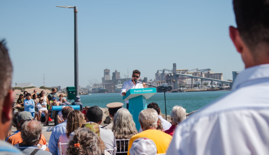 Aniversario del Consorcio de Puerto Quequén: El Presidente interino, Mariano Carrillo, anunció obras clave
