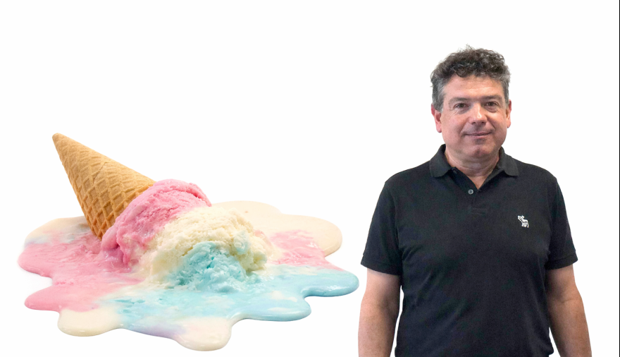 Se derritió antes de llegar al mostrador electoral