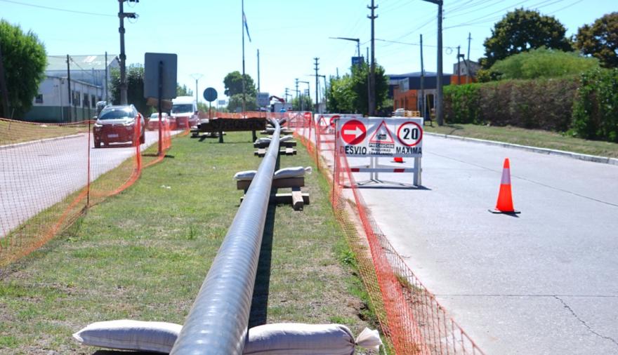 Histórica obra de ampliación de la red de gas en Necochea y Quequén