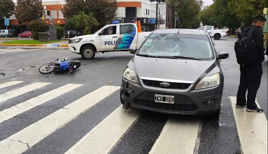 Varios accidentes de tránsito en Necochea dejaron heridos y daños materiales