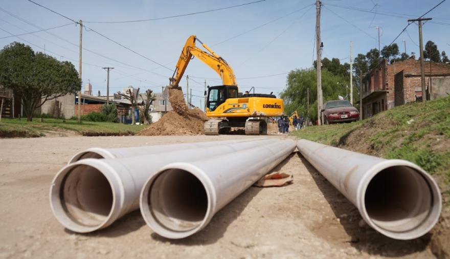 Amplian la red cloacal en respuesta a un pedido vecinal