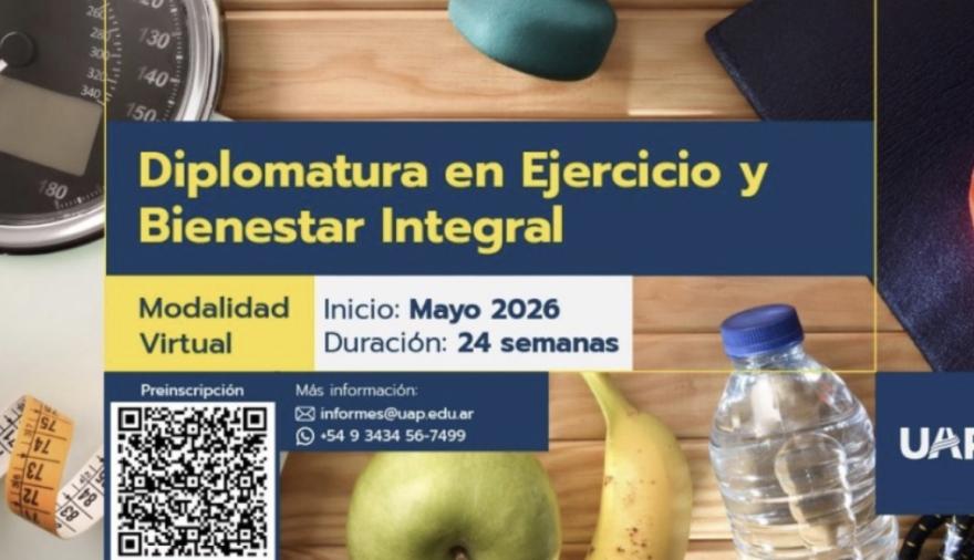 Abren inscripciones para la Diplomatura en Ejercicio y Bienestar Integral en la UAP