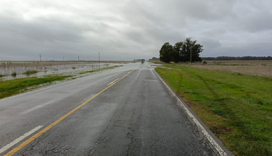Cortan la Ruta 86 y la 228 sigue inhabilitada tras el fuerte temporal