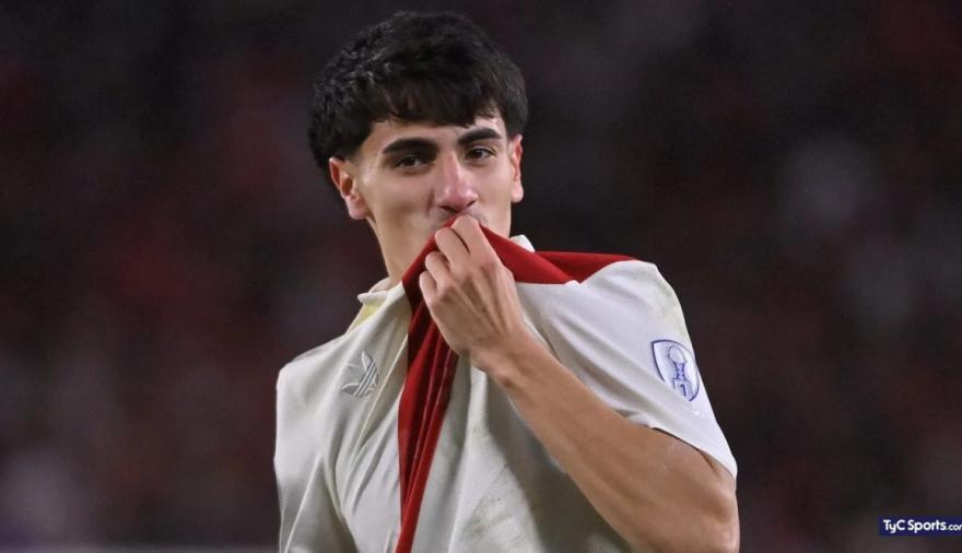 Lucas Silva marcó su primer gol en River y desató el orgullo de La Dulce