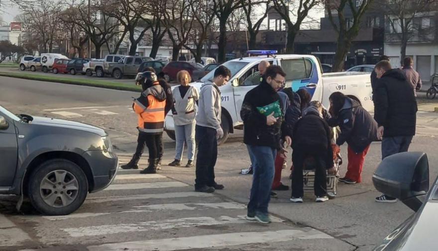 Atropellaron a una mujer en la senda peatonal de 59 y 42