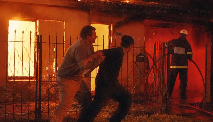 Alexis perdió todo en un incendio y apela a la solidaridad de los necochenses para volver a empezar