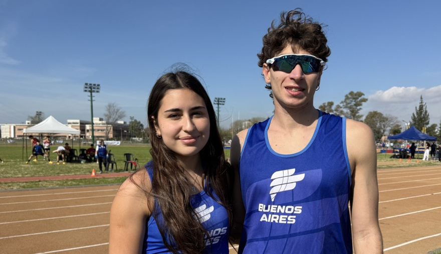 Destacadas actuaciones de Santino Marchetti y Rosario Coronel en el Nacional U23 de atletismo