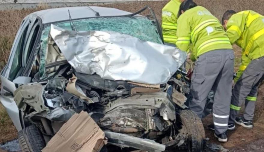 Una mujer murió en un choque frontal sobre la Ruta 88 a la altura de El Boquerón