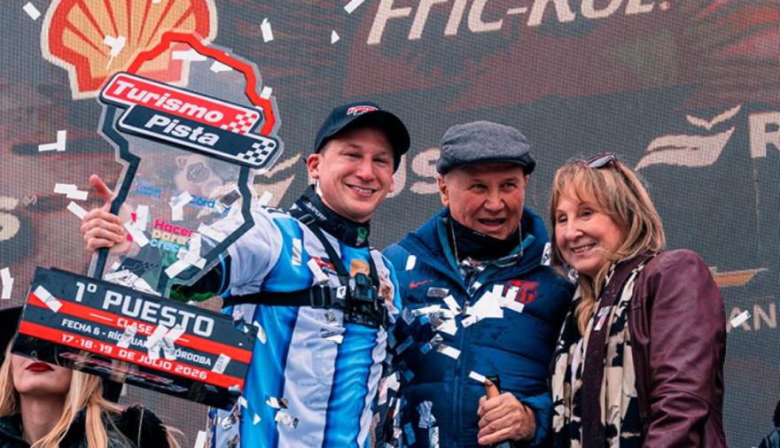 Histórico triunfo de Franco De Benedictis: ganó por primera vez en el Turismo Pista Clase 3