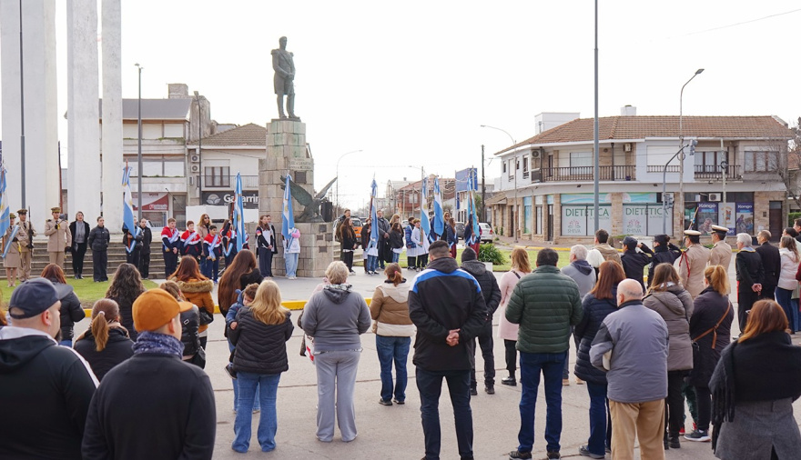 Este lunes será el acto en homenaje al General San Martín