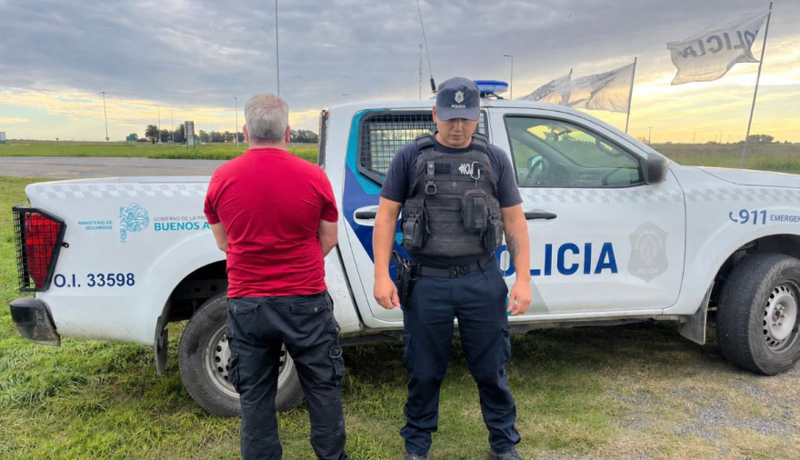 Detuvieron a un necochense con pedido de paradero en la rotonda de Energía