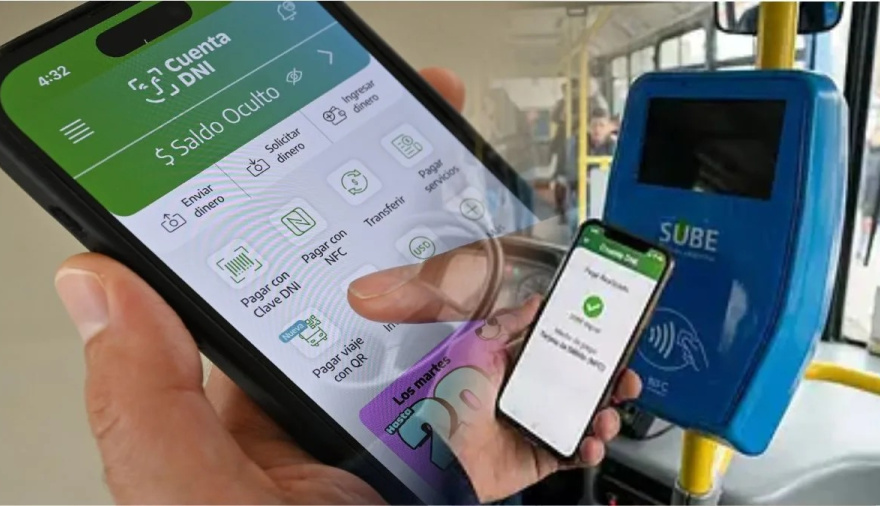 Cuenta DNI ya permite pagar el colectivo con QR en Necochea y Quequén