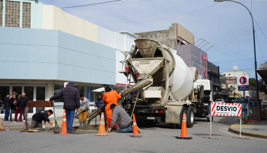 El Municipio avanza con la licitación para el bacheo de las calles del microcentro
