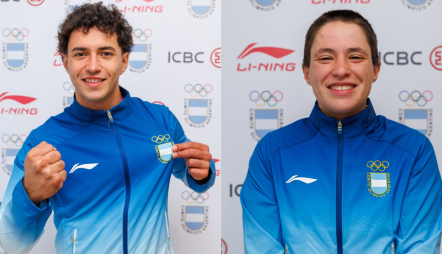 Orgullo necochense: Manuel Trípano obtuvo el oro y Nerea Castiglione logró un triple podio en los Sudamericanos