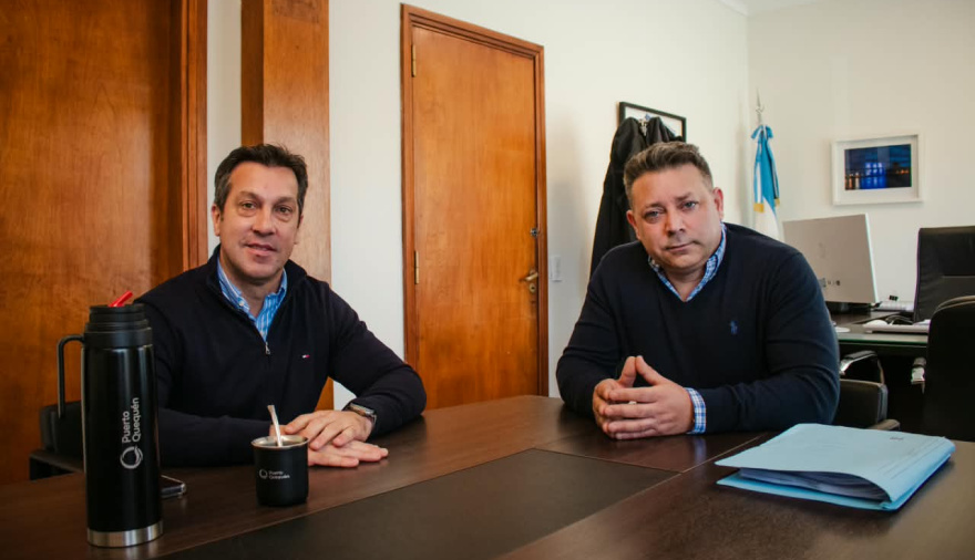 El Dr. Ernesto Povilaitis asumió y comenzó su gestión al frente de Puerto Quequén