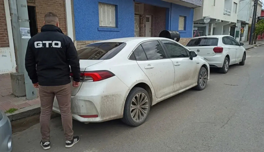 Operativo en la Villa Balnearia: recuperan un Toyota Corolla robado en Mar del Plata