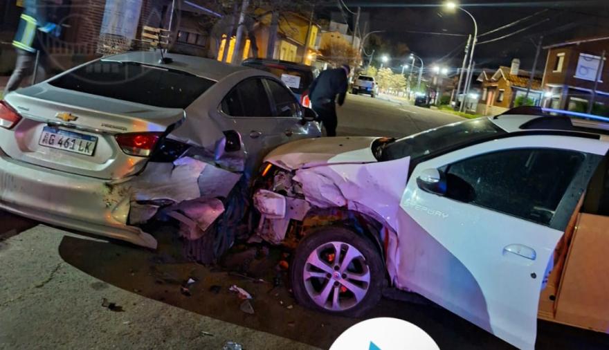 Fin de semana de siniestros viales en Necochea: tres choques y un motociclista grave