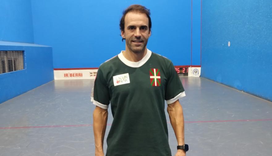 El necochense Joseba Bilbao será árbitro en el Mundial de Pelota Vasca que se disputa en Buenos Aires