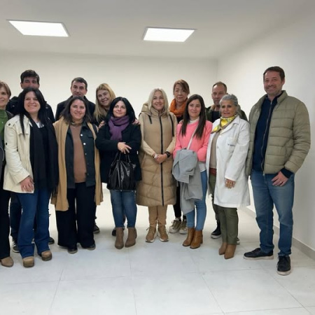 Concejales recorrieron la obra donde se instalará el tomógrafo en el Hospital Municipal Emilio Ferreyra