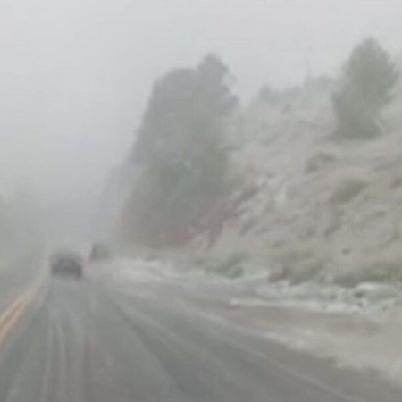 Nevadas en el sudoeste bonaerense: el frío extremo reaviva la pregunta en Necochea: ¿puede nevar en la costa?