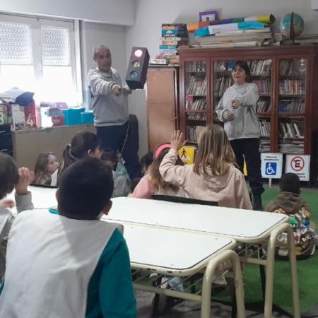 Continúan las charlas de educación vial en múltiples establecimientos educativos
