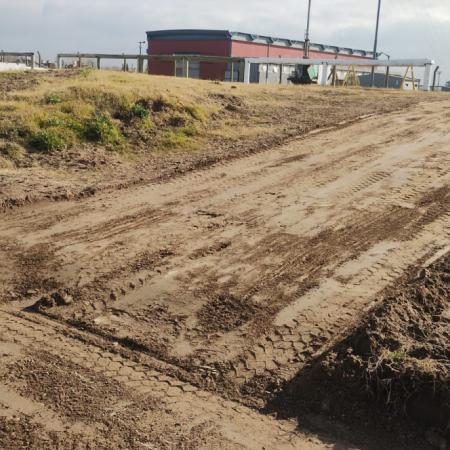 Se pone en condiciones el predio de la pista de atletismo para la etapa local de los Juegos Bonaerenses